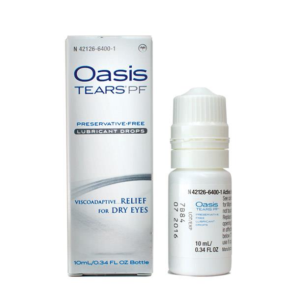 Oasis Tears Preservative Free Lubricant Eye Drops